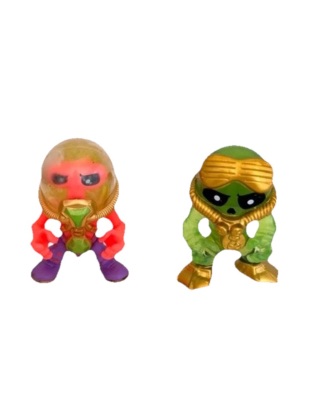 Treasure X Figures Lot Of 2 Alien Monsters No Accessories Miniatures